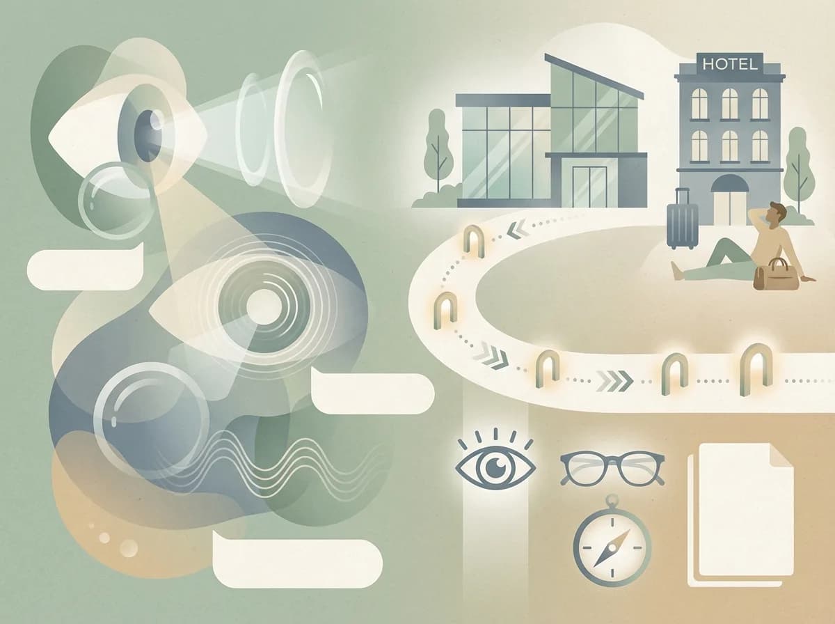 Editorial illustration for LASIK planning articles