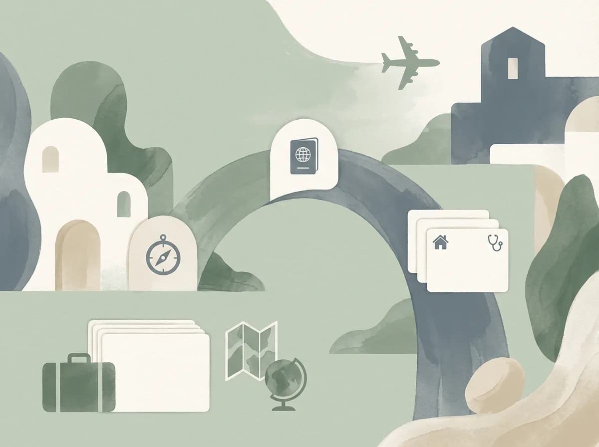Editorial illustration for patient planning articles